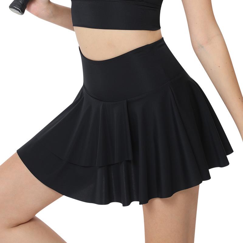 Women's Multi-Sport Skort: Double Layer for Tennis, Badminton, Running, Yoga, Golf, and Fitness.