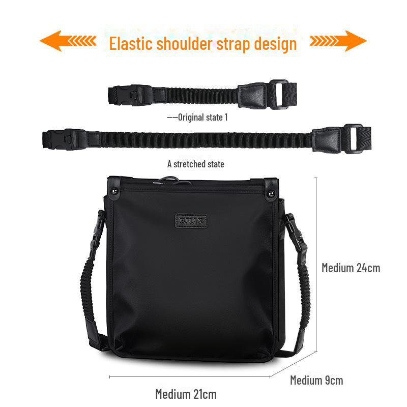 Geantă de umăr impermeabilă pentru bărbați Baojiaxi din pânză Oxford - Rucsac casual și geantă messenger