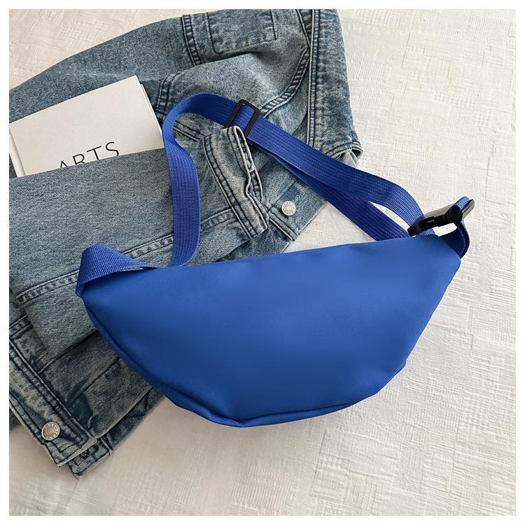 Sommer Oxford-Stoff lässige Bonbonfarbe Schulter Bauchtasche 2025 neuer Trend Damen Brusttasche Mode Messenger kleiner Rucksack