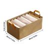 Clothes Organizer Closet Clothes Organizer with Handle Steel Frame Fabric Drawers Organization Stackable Basket Containers