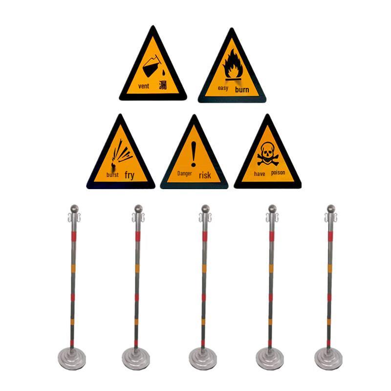 Wenju Standing Warning Sign Kit