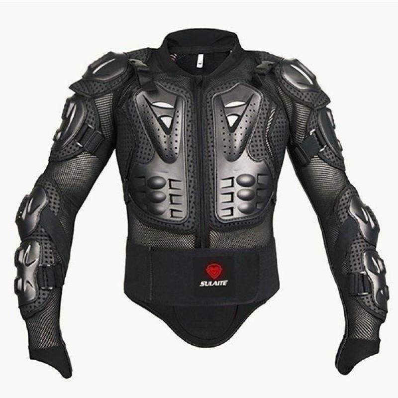 Motorcycle Chest Back Protector Breathable Mesh Armor Motocross Body Guard Riding Safety Jacket Men