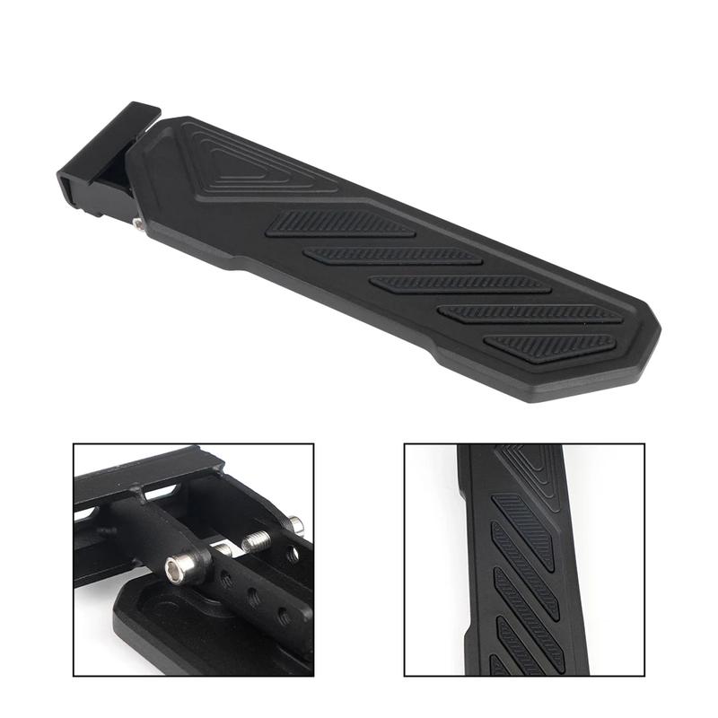 Dead Pedal Driver Foot Rest Left Side Kick Panel For 2018-2022 Jeep Wrangler JL JLU 4XE For Gladiator JT Anti-Slip DH-1092-BK