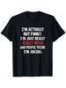 034;I039;m Actually Not Funny I039;m Just Mean034; Sarcastic Humor Unisex Cotton T-ShirtB Unisex T-Shirt