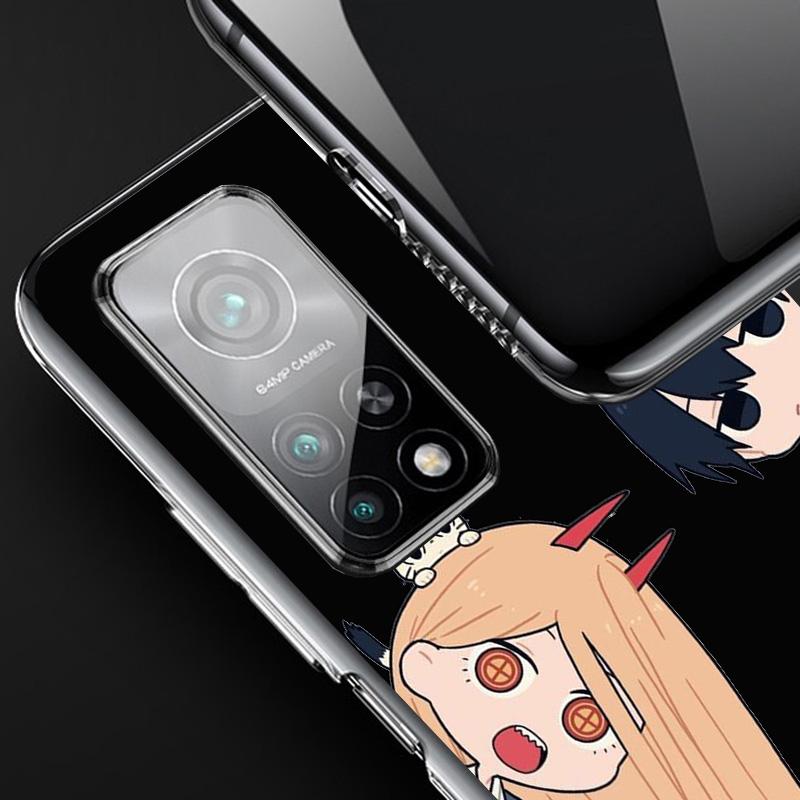 Chainsaw Cartoon Phone Case For Xiaomi Redmi Note 15 14 13 12S 12 11 Pro Plus 14S 11S 11E 10 10S 11T 5G Personalized Cover Redmi