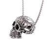 Steel Simple Men's Neck Chains Women Jewelry Accessories Skull Necklace Skeleton Pendant Choker