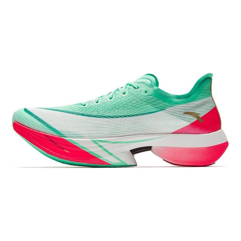 Anta C10 Pro Fashion Comfortable Non-Slip Breathable Low-Top Running Shoes Men sneaker Red Green 112445574-4