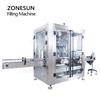 ZONESUN ZS-VTFM1 Explosion-Proof 6-Head Servo Filling Machine for Alcohol, Disinfectant & Cosmetic Bottle Packaging Line