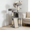 Dienmern Integrated Cat Tree & Condo with Sisal Scratching Post