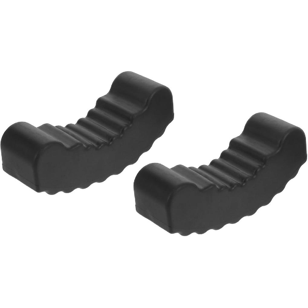 Yardwe 2 Pcs Jack Stand Rubber Pads 6 Ton, Jack Pad Adapter, 4.3x1.3x1 Inch, Car Rubber Block