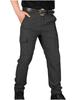 Men's summer tactical trousers combat anti-splashing multi-bag wear-resistant solid color overalls trend spot