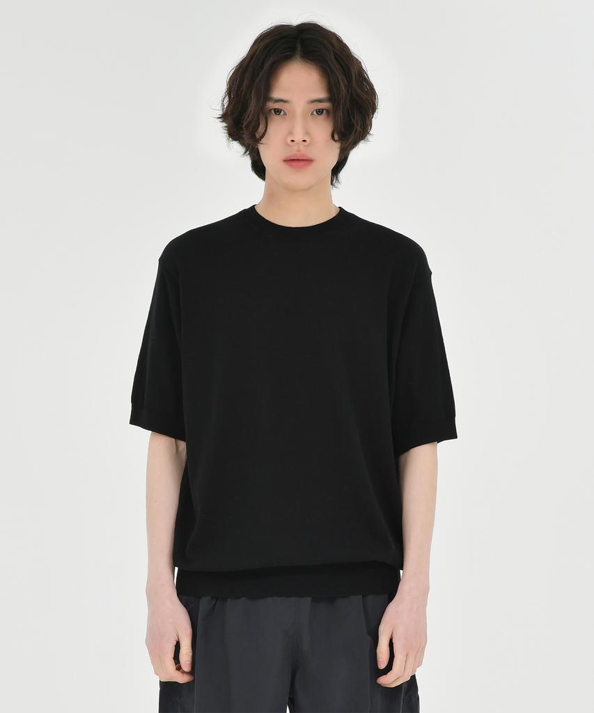 Beulaunyadeu Supima Cotton Half Knit, Black