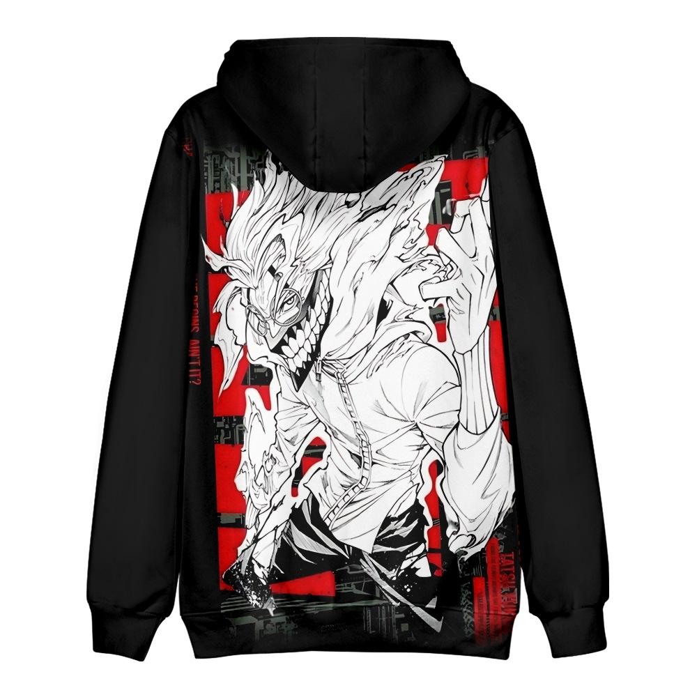 DAN DA DAN Anime Hoodie Streetwear Huvtröja Herr Dam Cosplay Sport