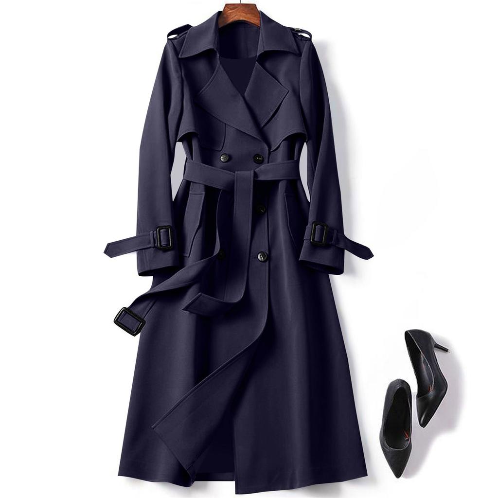 Women's Fashion Casual Jacket Long Sleeve Lapel Solid Color Jacket