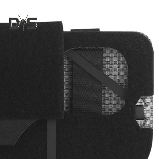 Foldable Hunting Vest Phone Holder Plate Carrier for iPhone 15 Mobile Universal Chest Navigation Board Cell Phone Mount Outdoor Vest Attachment