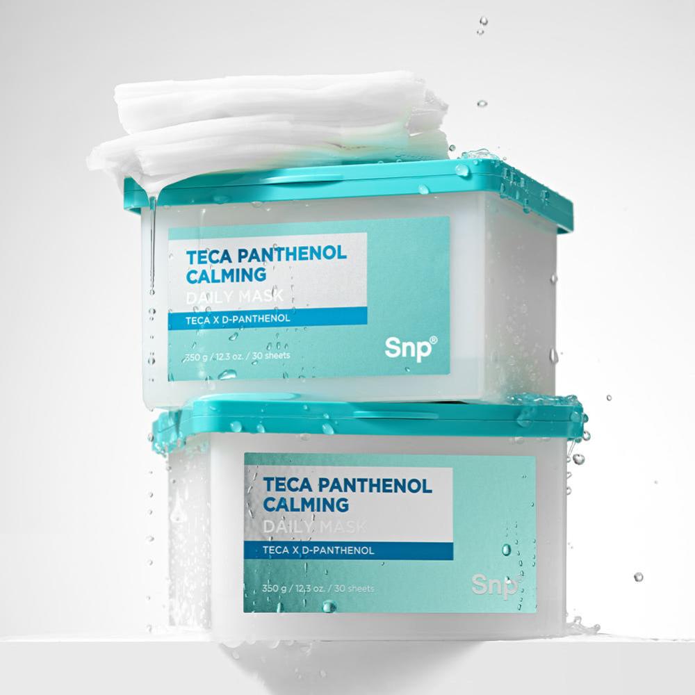 

SNP TECA De-Panthenol Daily Soothing Mask 30 Sheets (2-Piece Set)