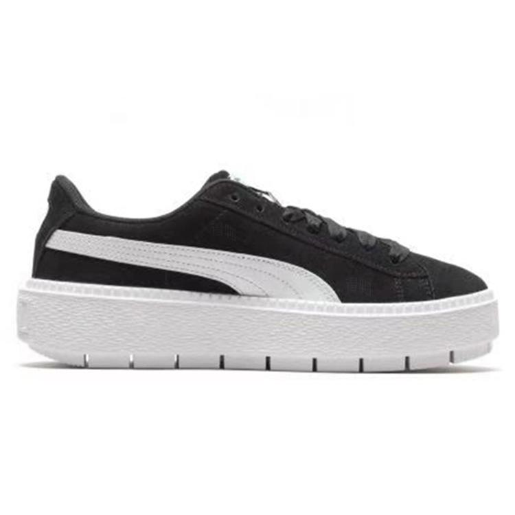 Puma Platform Trace Black White Womens 367980-01