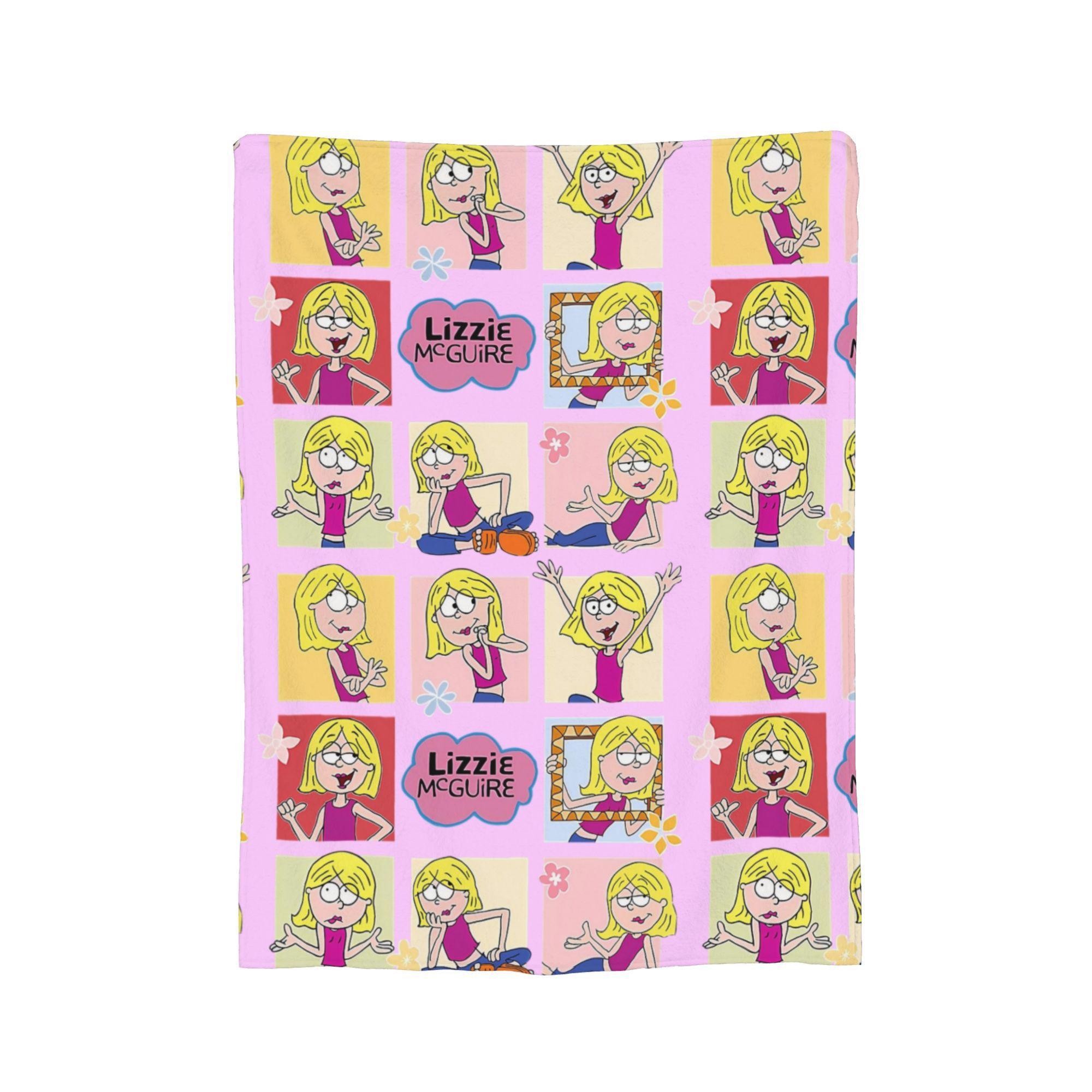 Dream Girl Vintage 90s Lizzie McGuire Plush Blankets  Awesome Throw Blanket for  Sofa Bedding Lounge 200x150cm Plush Thin Quilt 75x90cm