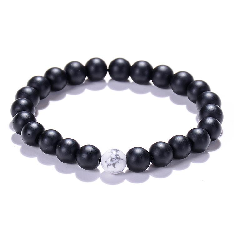JYL TS Bracelet Couple's  Natural Beaded Promotes Affection & Mutual Luck