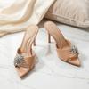 Luxury Rhinestone Women'S Sandals Fashionable Temperament Women'S Slippers Elegant Banquet Women Shoes Women'S Pumps And Heels