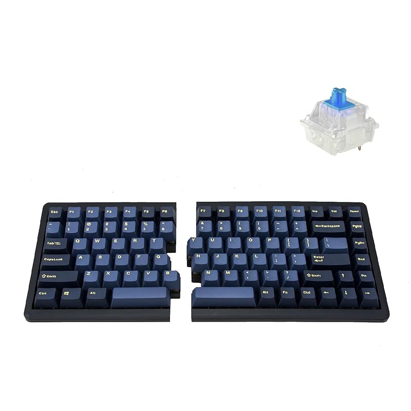 

BAROCCO MiSTEL MD770 RGB BT (English layout/blue axis) Separate type keyboard wired USB/Wireless Bluetooth 75% 85 key PBT yellow double shot MX Cherry