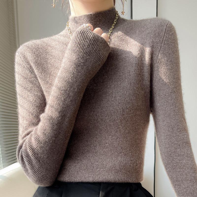 Woman Sweaters Women's Sweater Sweater Autumn Winter Turtleneck Slim Top Femme Chandails Pull Hiver