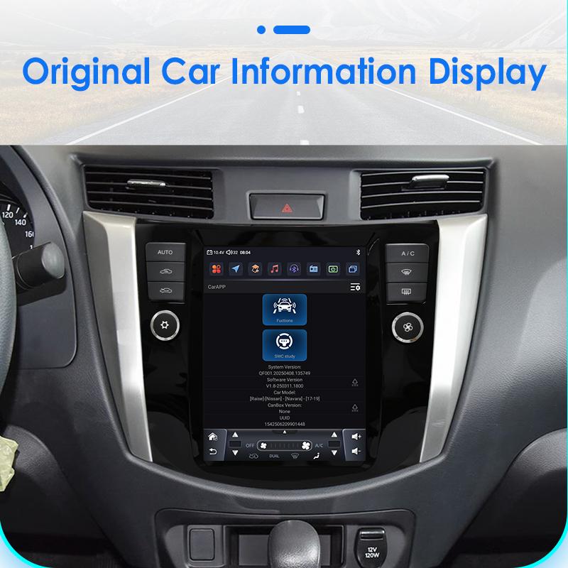 OSSURET 9.7 Display Screen Carplay Android for Nissan Navara 2016-2022 NP300 WiFi Car Multimedia Player Intelligent Screen Video Navigation Radio GPS