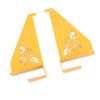 2PCS Beehive Inspection Brackets Bee Box Metal Support Holder for 4 Frames Multifunctional