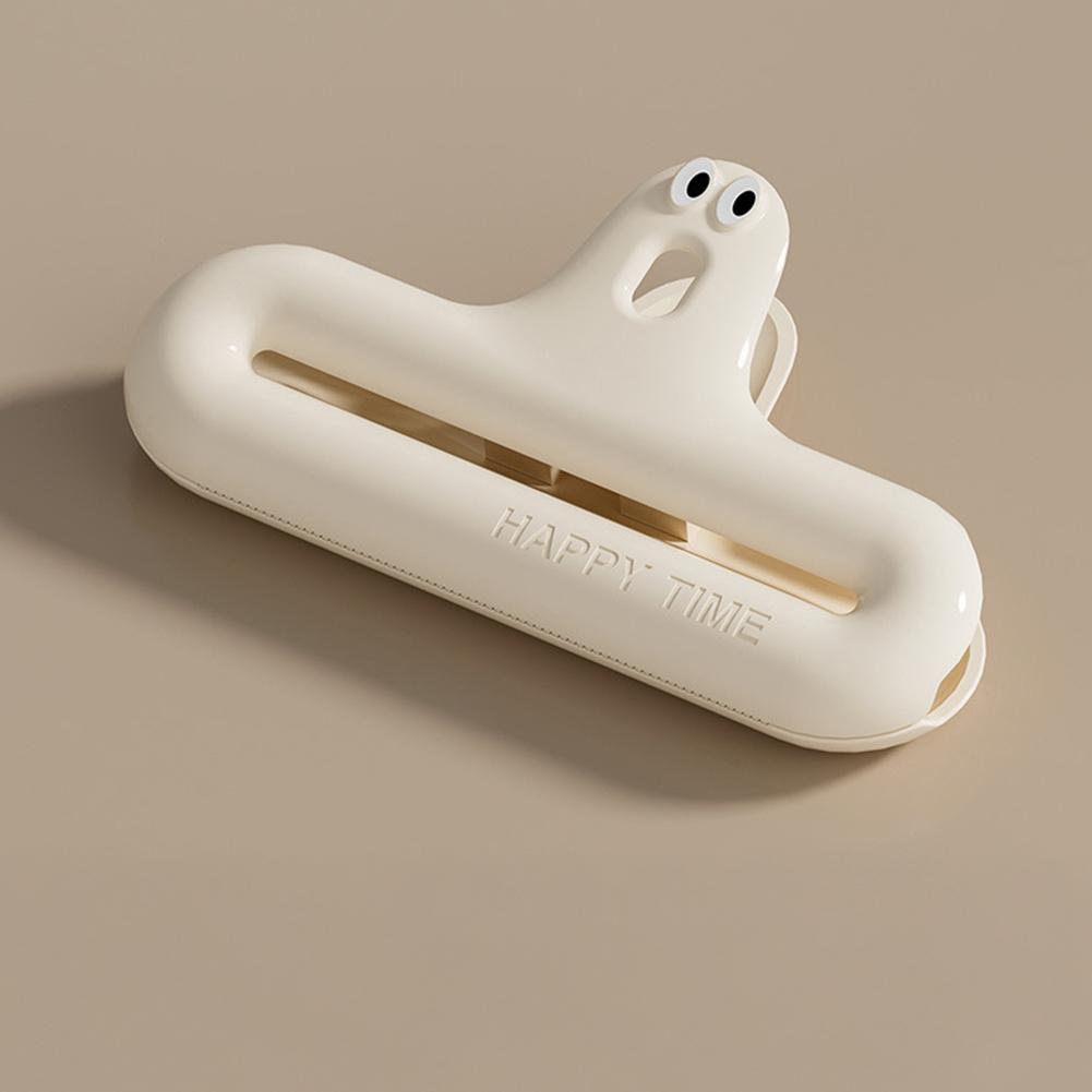 Милые зажимы для пищевых пакетов зажим для запечатывания оригинальность новинка запечатывающий зажим для пищевых пакетов влагостойкий кладовой подарочный органайзер забавные кухонные аксессуары для детей белый 529₽