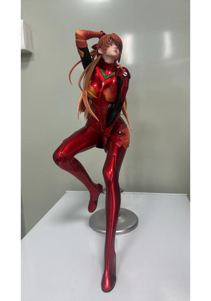 Asuka Langley Soryu Elegant Anime Pvc Statue Figurine Exquisite Collectible Model Desk Ornament Decor Gift For Anime Hobby Fans