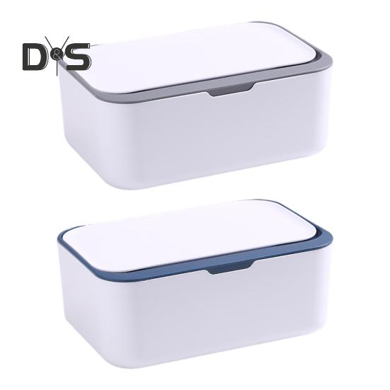 

2шт дозаторы салфеток большой емкости пылезащитный для работы одной рукой многоразовый контейнер для салфеток с герметичной крышкой 2pcs