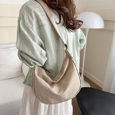 New Simple and Large-capacity Underarm Tote Bag Women's Bag Simple and Fashionable Shoulder Bag Simple Casual Messenger Bag