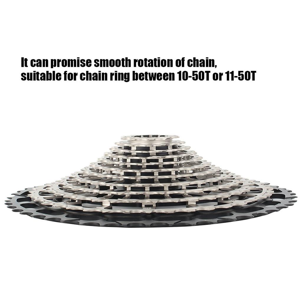 ZTTO Road Bike Freewheel Cassette Sprocket 12 Speed 10 50T Bicycle Replacement Accessory