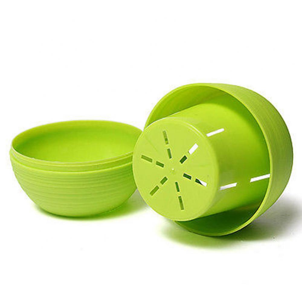 2 Layer Drain Hole Succulent Pot Mini Flower Pot Desk Green Plant Flowerpot Nursery Pots Home Garden Decoration Planters