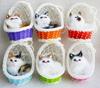 Simulation Korb Katze Tier Ornamente Geschenke Touristische Souvenirs Geschenke
