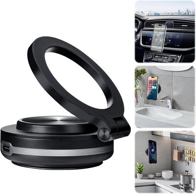 360° magnetický držák telefonu do auta s uvolněním jedním dotykem, univerzální držák na palubní desku pro iPhone 15/14/13/12 a všechny chytré telefony