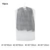 Hanging Clothes Garment Bag Translucent Suit Overcoat Clothes Dust Cover Storage Bag Clothes Dust Cover Garment Dust Cover