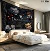 Arazzo da Parete Death Note Appeso Estetico Coperta in Tessuto Stampato Arazzi Decorativi per Camera da Letto Soggiorno Decorazioni per la Casa