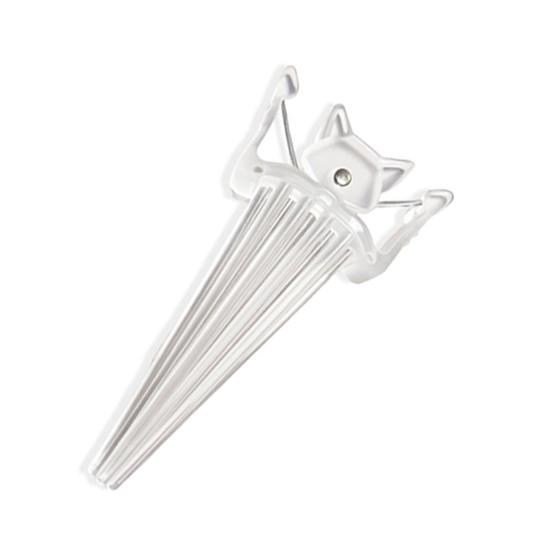 Fluffy Hair Clips Bang Strong Hairpins Crack-resistant Decorative Hairpins Hair Accessories for Various Occasions