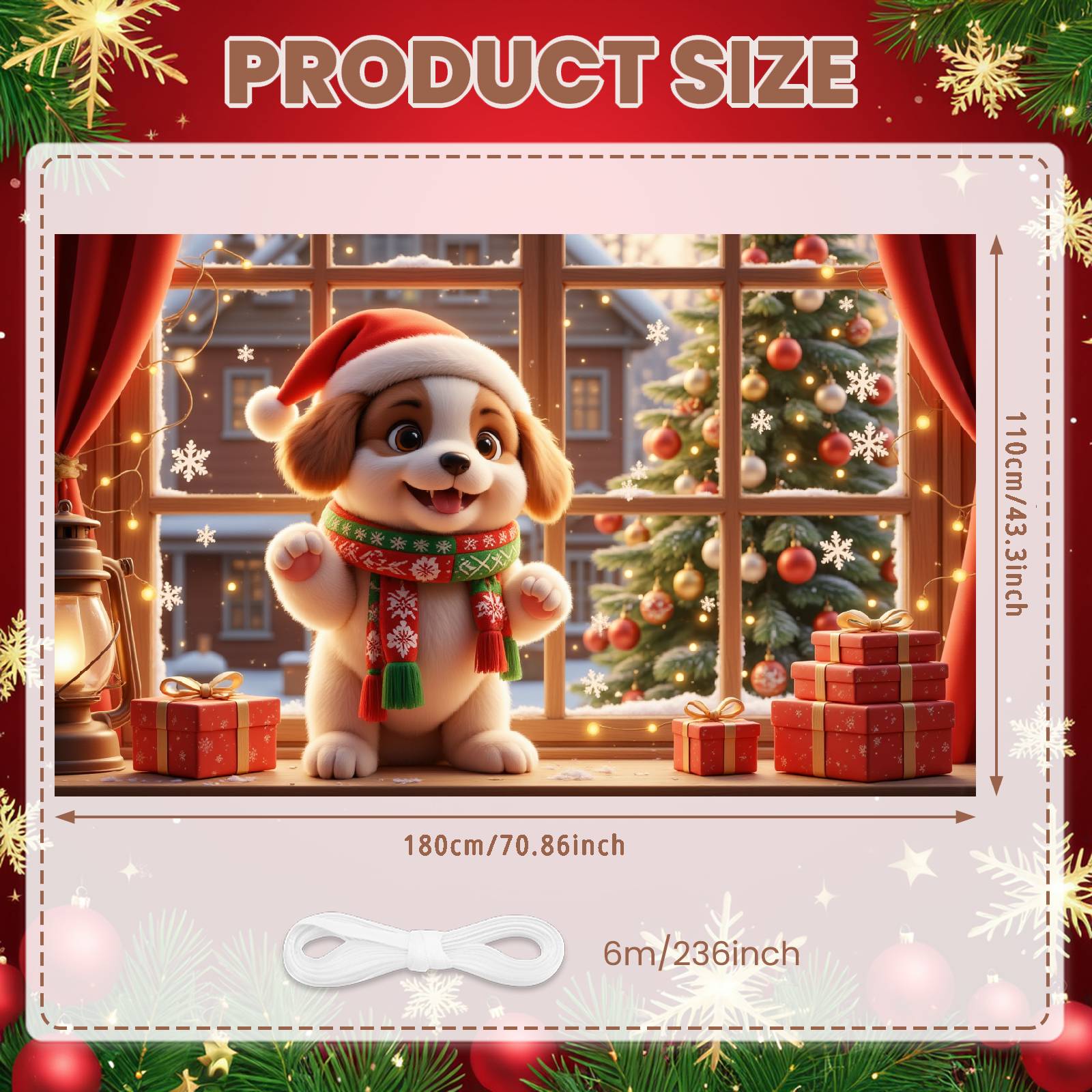 Festive Season Background Holiday Decor Holiday Backdrop Winter Holiday Backdrop Santa Hat Festive Background For Indoor Display