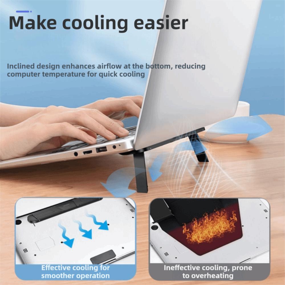 Skládací designový stojan na notebook, přenosný stojan na počítač, podpůrný rám, chladicí držák, kancelářské použití