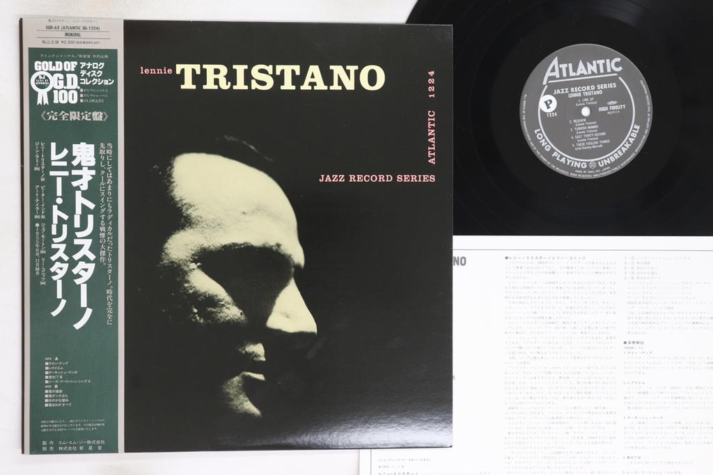 LP Record LENNIE TRISTANO - Lennie Tristano SGD63 ATLANTIC 1991 Japan Obi Jazz Used