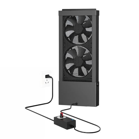 Exhaust Fan for Sliding Windows Reversible Airflow Fan with Double-Layer Metal Mesh Powerful Quiet