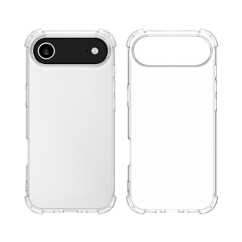 Shockproof Silicone Soft Case For iPhone 17 Pro Max iPhone17 Air Ultra Thin Clear Back Cover For iPhone17ProMax 17Pro 17Air Slim