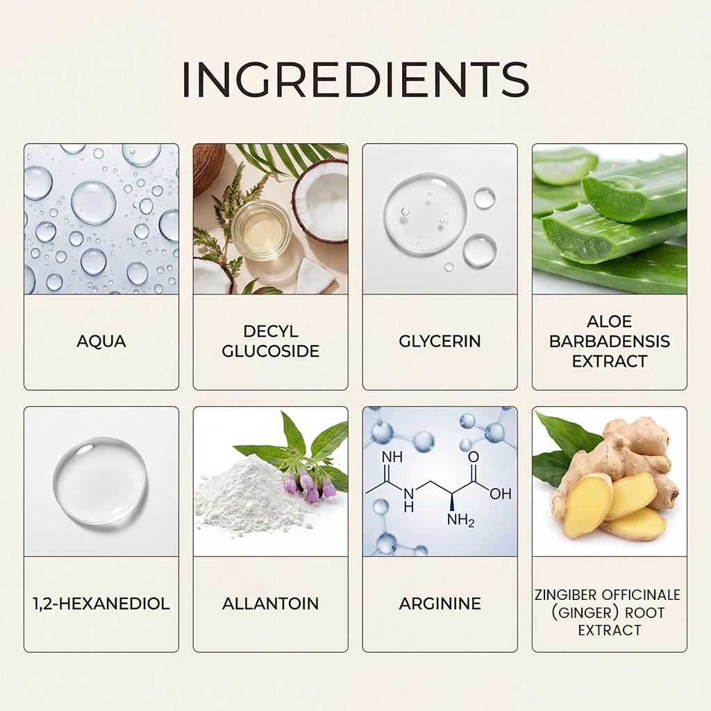 Shampoo, Cleans The Scalp, And Provides Smooth And Light Hair Care.100ml
