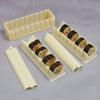 Sushi Maker Equipment Kit Plastic  Sushi Rolls Mold Round Square Heart-shaped Sushi Making Tools Cake Roll Mold Kitchen Tools