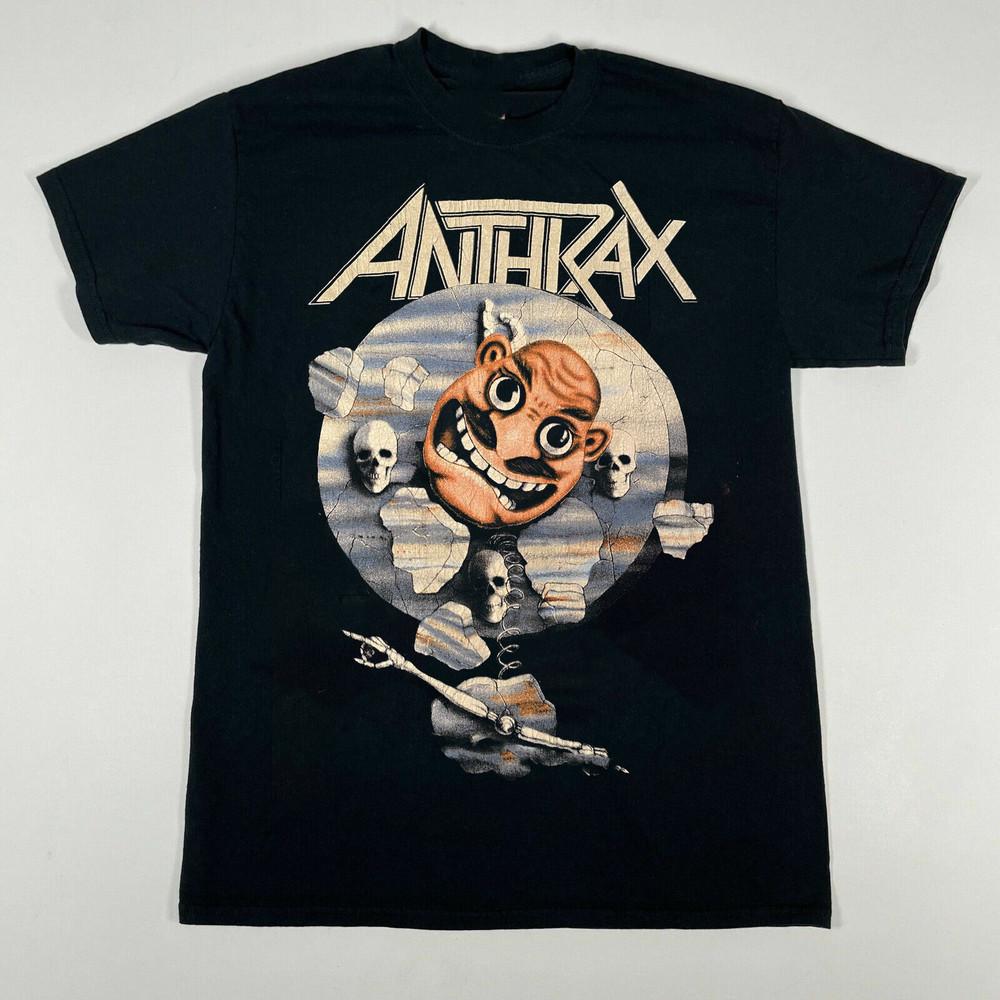 

Collection ANTHRAX Short Sleeve Black All Size Unisex T-shirt Tops Tee M