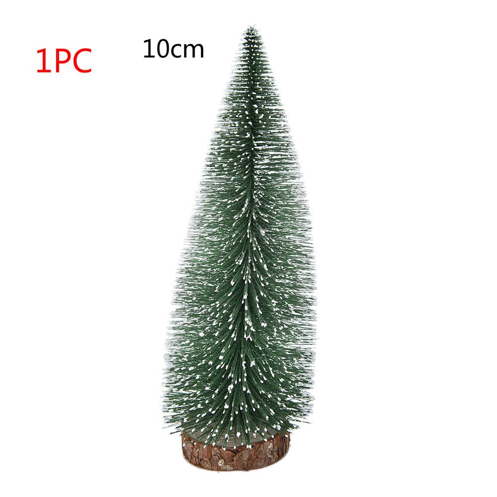 Hot DIY Mini Christmas Tree Small Pine Tree Placed In The Desktop Home Decor Christmas Party Decoration Kids Gifts For Home Xmas