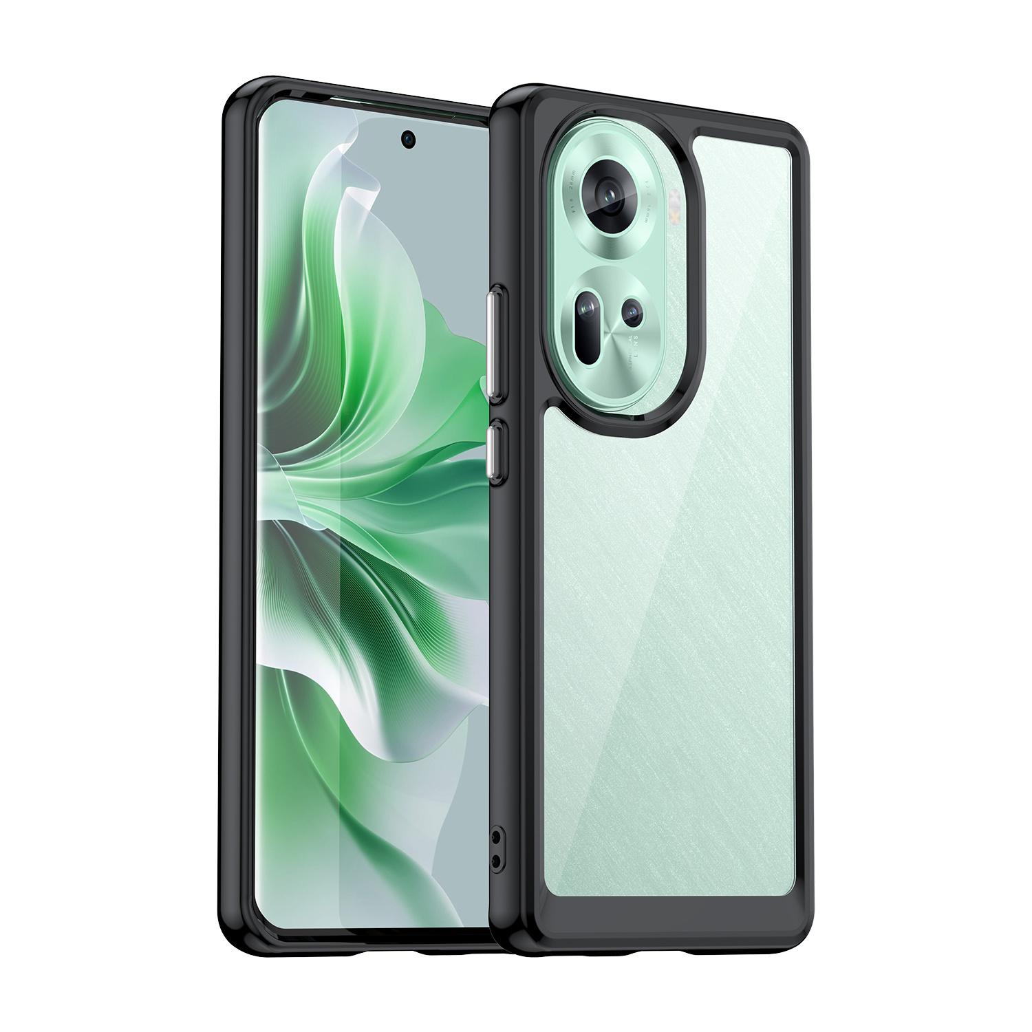 

Цветной прозрачный ТПУ чехол для OPPO Reno 13 FS 12 11 10 Pro Plus 5G Защитная крышка Ударопрочная прозрачная рамка Fundas Coque OPPO Reno 11 5G