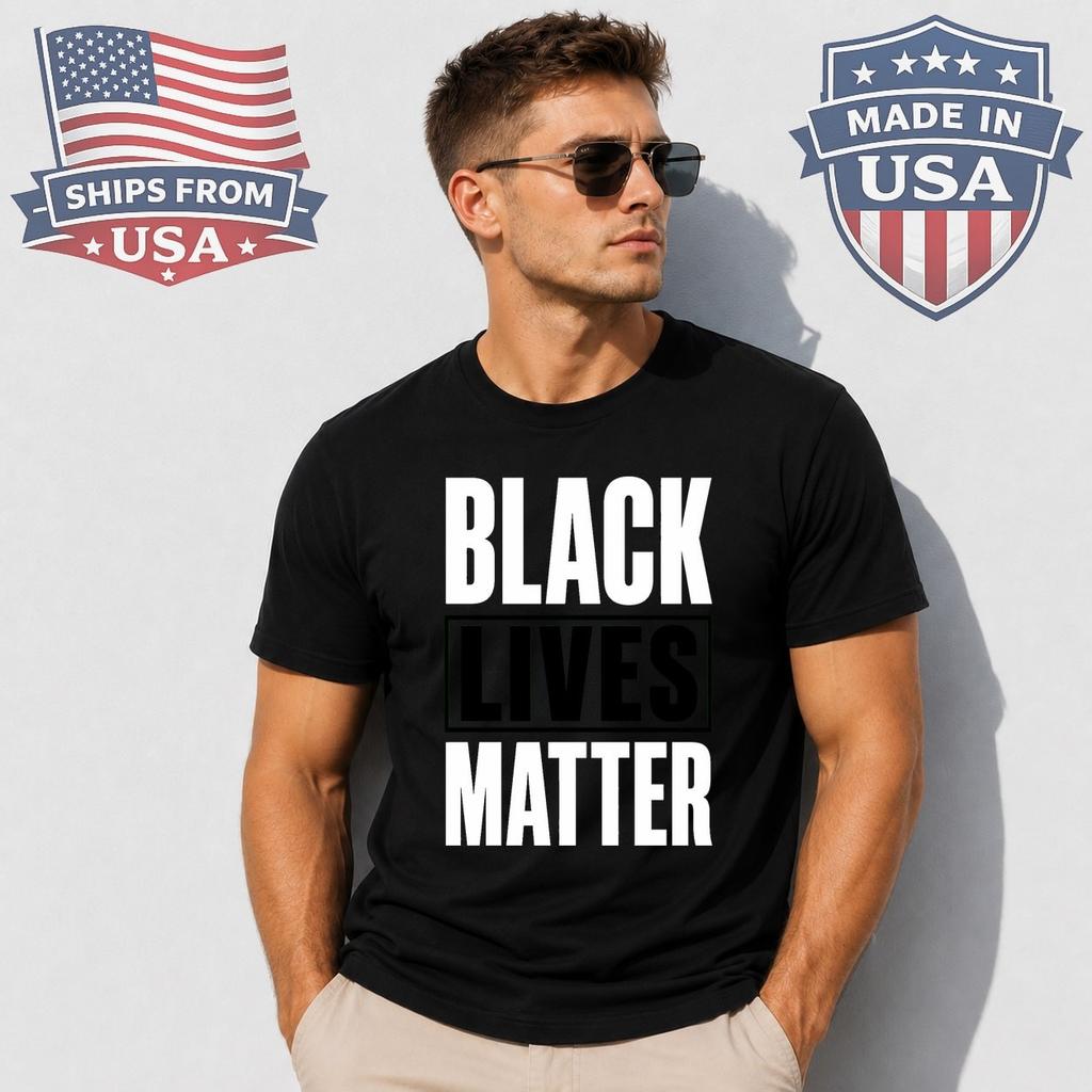 Black Lives Matter Graphic T-Shirt Anti Racism Justice